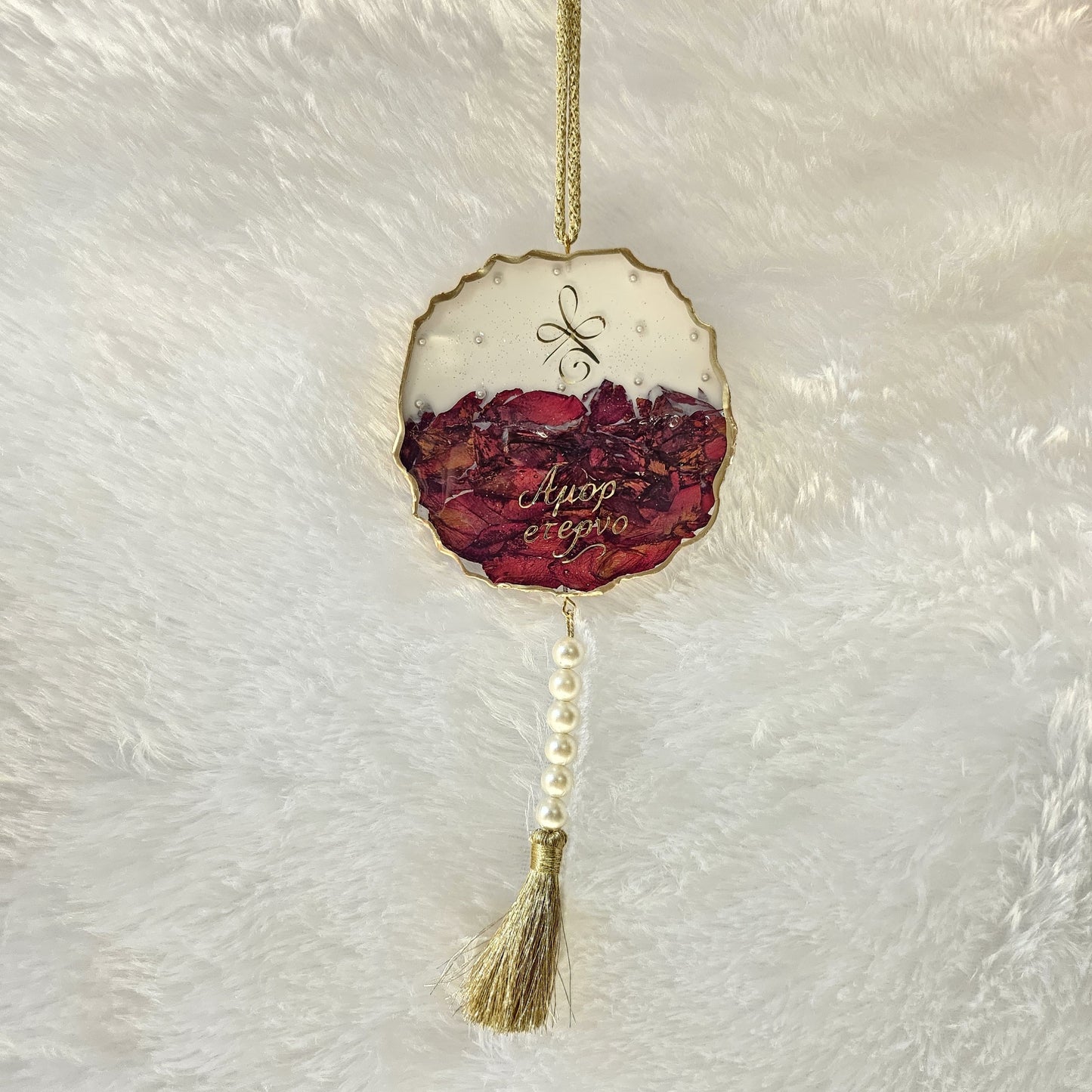 Rose Car Charm
