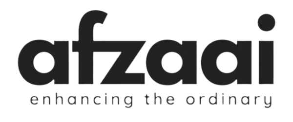 Official logo of afzaai zoomed in format