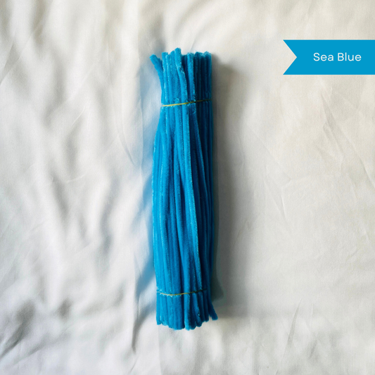 Sea Blue Pipe Cleaners