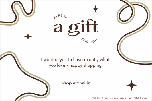 afzaai Gift Card