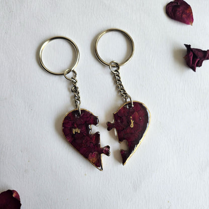 Half of My Heart Keychain