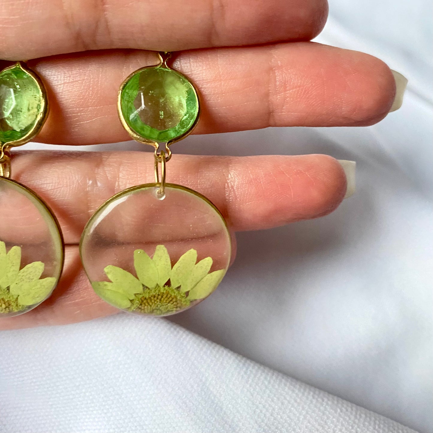 Green Forest Earrings