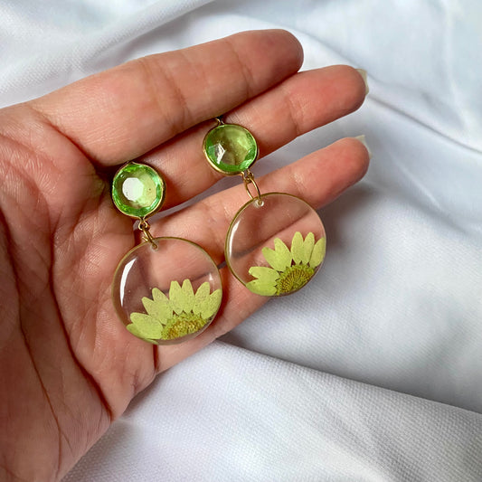 Green Forest Earrings