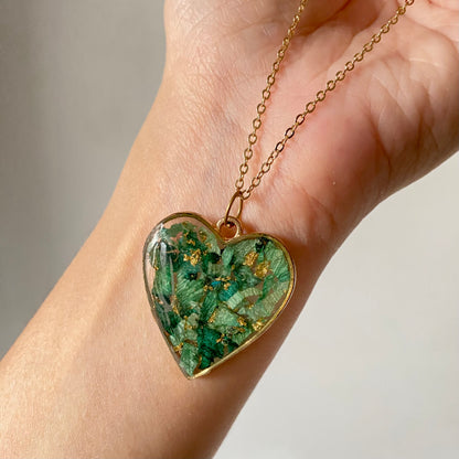 Green Heart Pendant