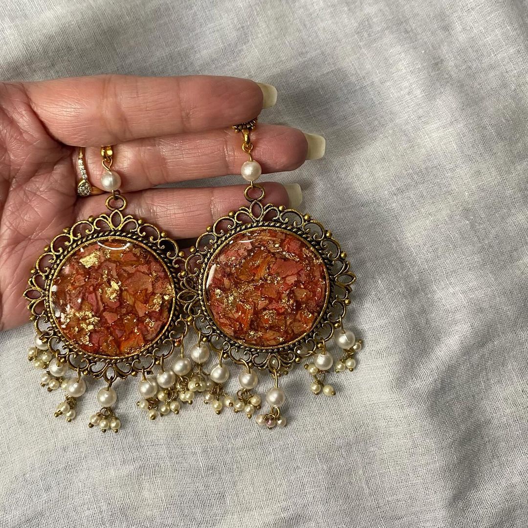 Gulaab-e-Ishq Earrings