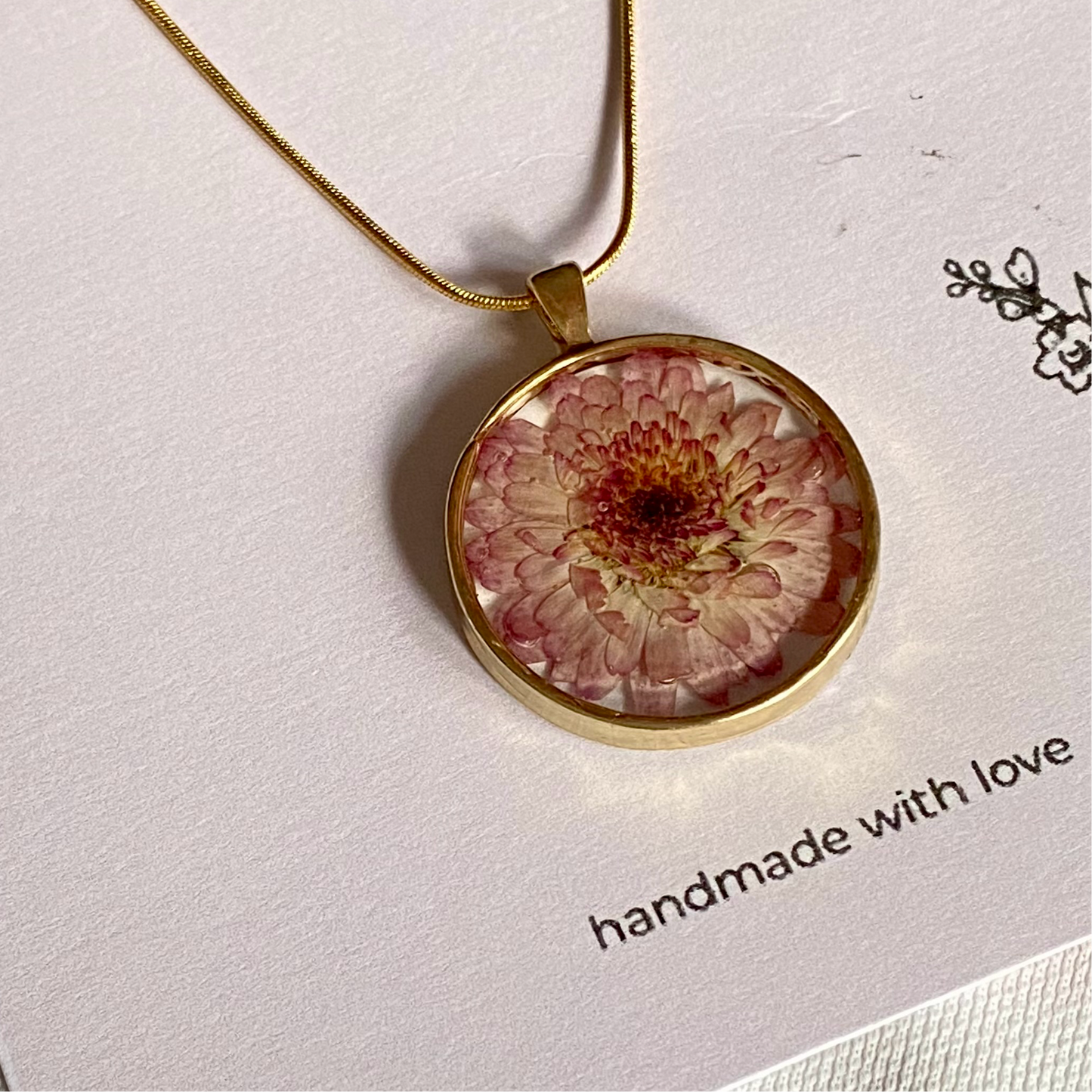 Chrysanthe Bloom Pendant