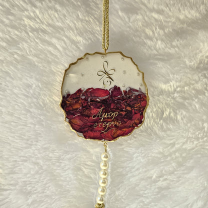Rose Car Charm
