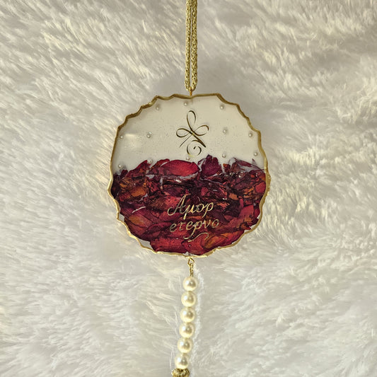 Rose Car Charm