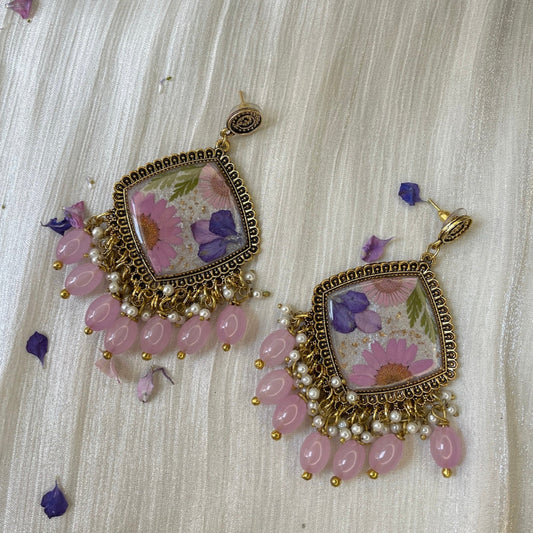 Warm Pink Jhumkey