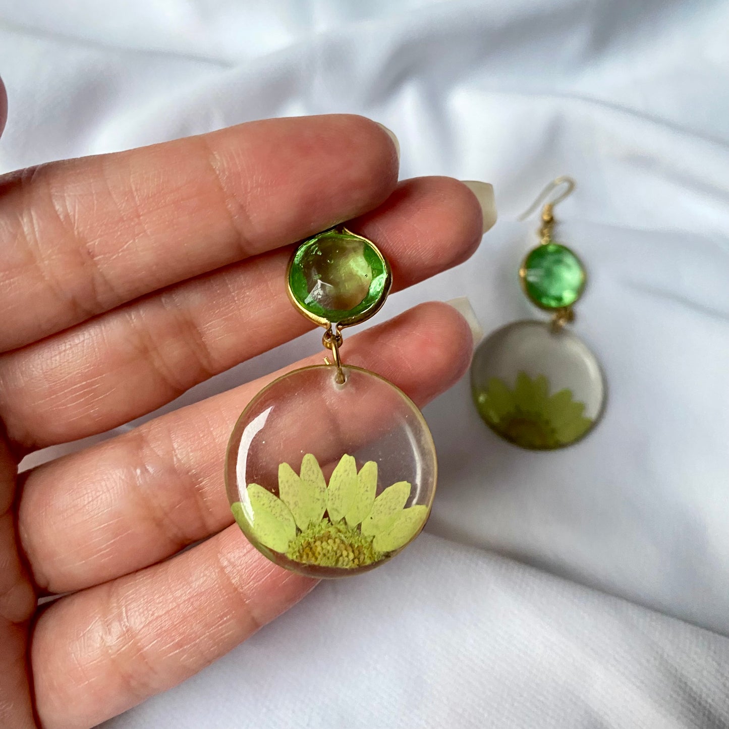 Green Forest Earrings