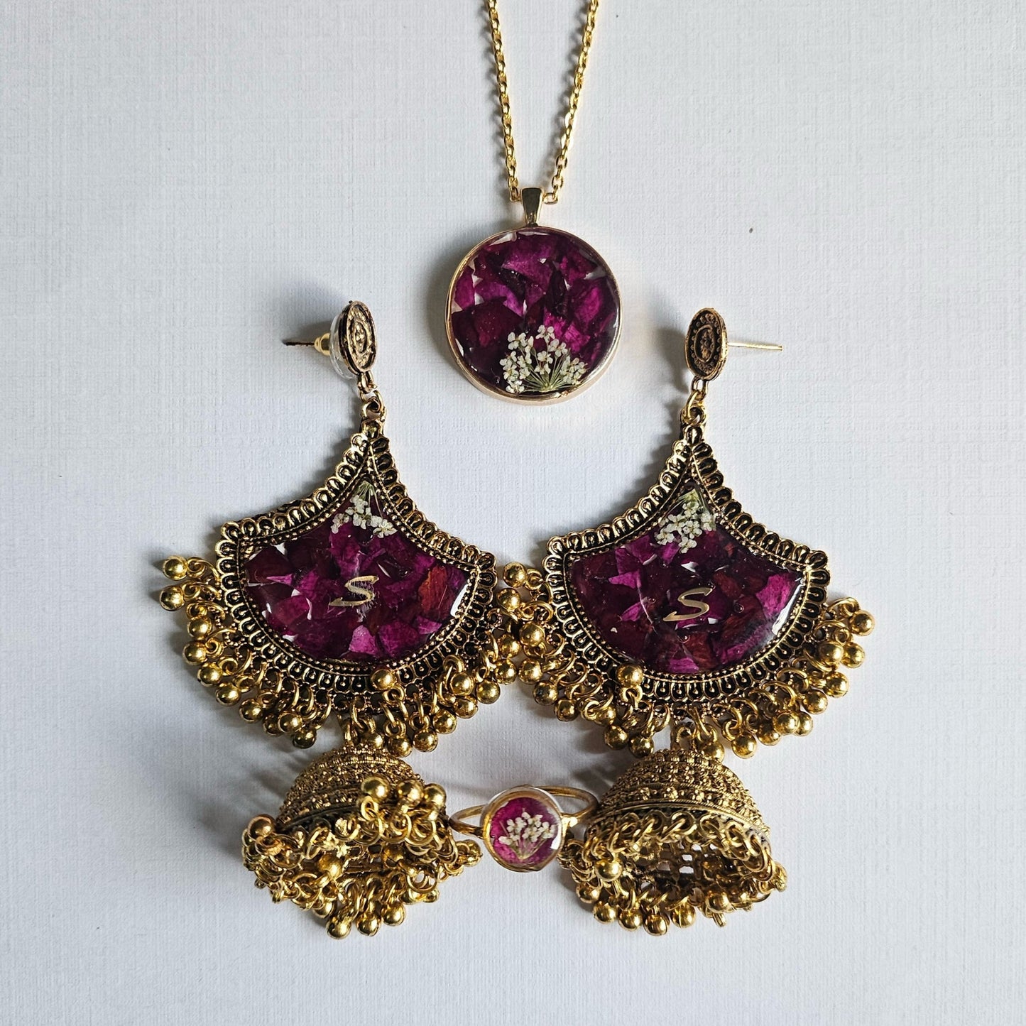 Ishq-e-Izhaar Jhumka Set