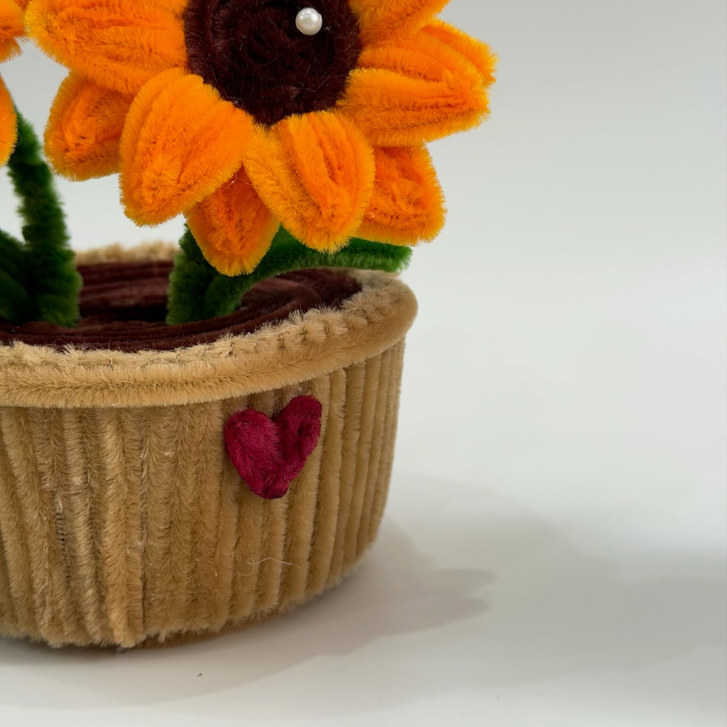 Twin Sunflower Pot | Ready Piece