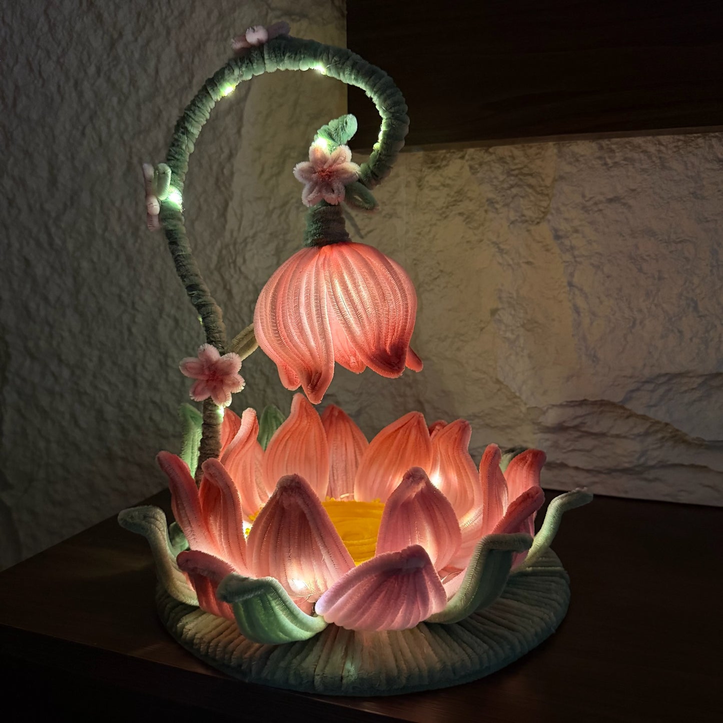 Lotus Aasan Lamp | 11 cms | DIY Kit