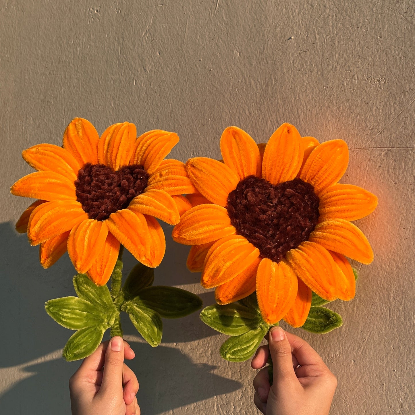 Heart Shaped Twin Sunflower | DIY Kit