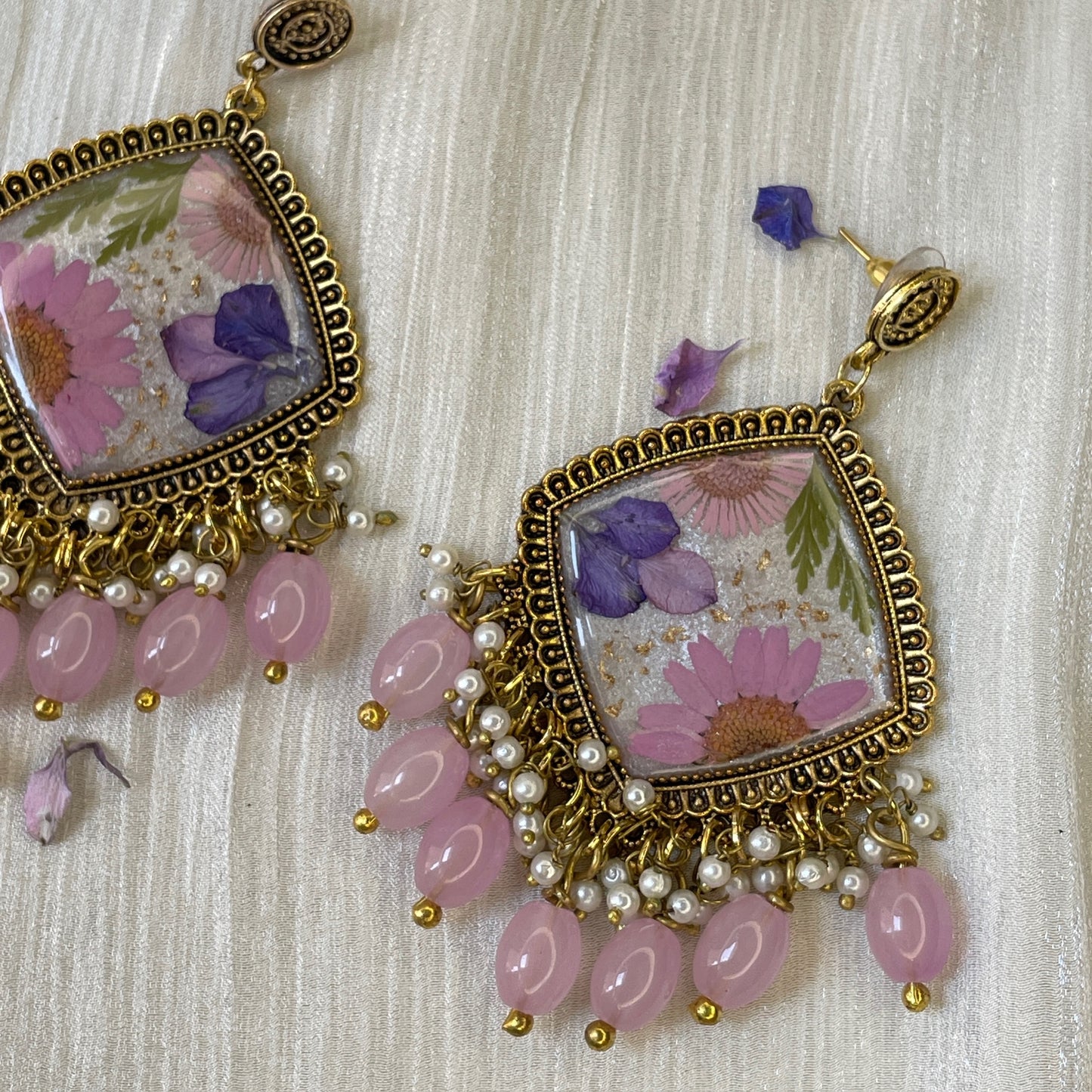 Warm Pink Jhumkey