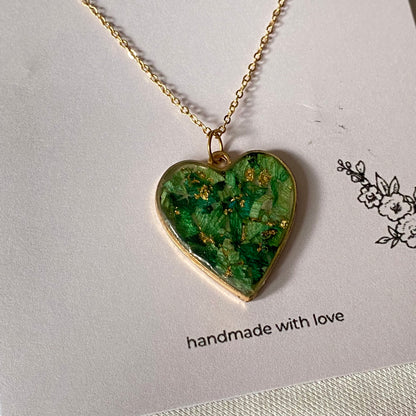 Green Heart Pendant