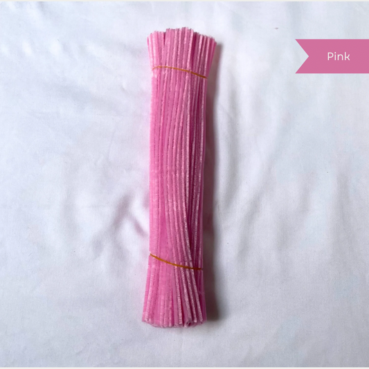Pink Pipe Cleaners