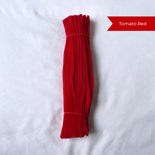 Tomato Red Pipe Cleaners