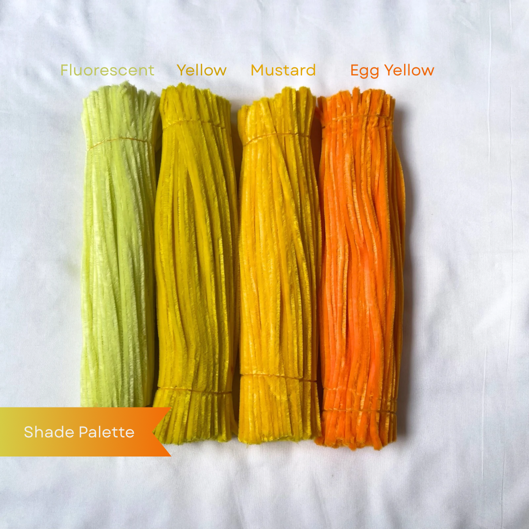 Fluorescent Yellow Pipe Cleaners
