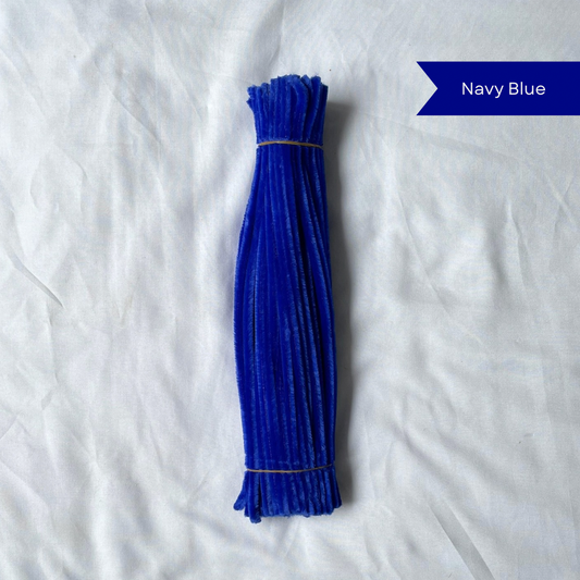 Navy Blue Pipe Cleaners