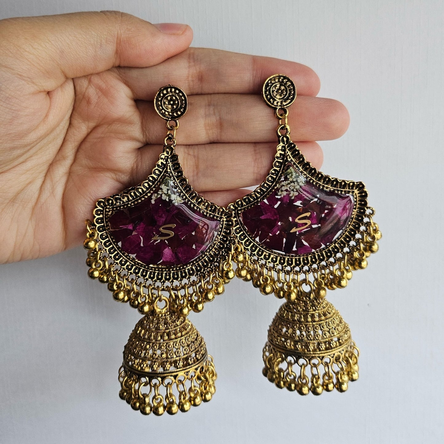 Ishq-e-Izhaar Jhumka Set