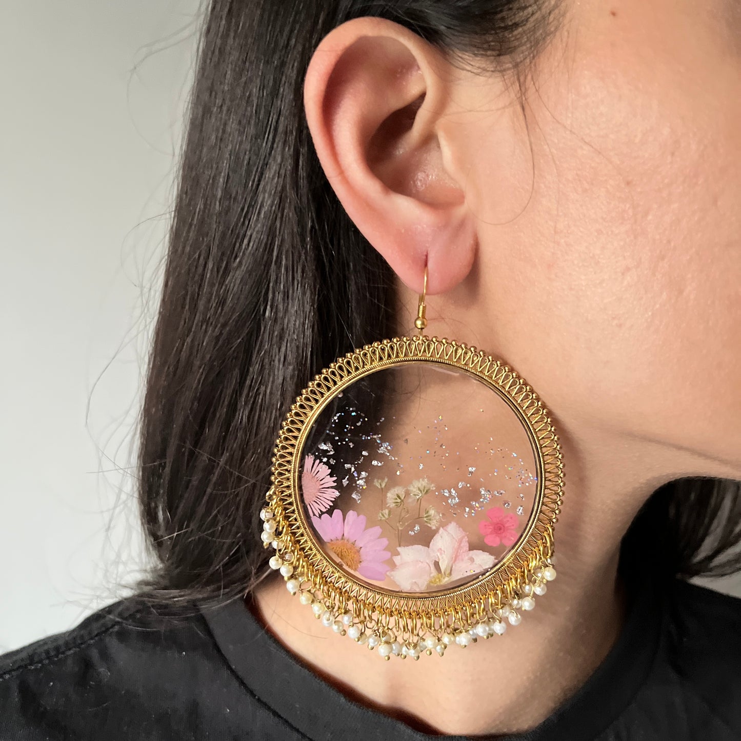 Blooming Floral Hoops