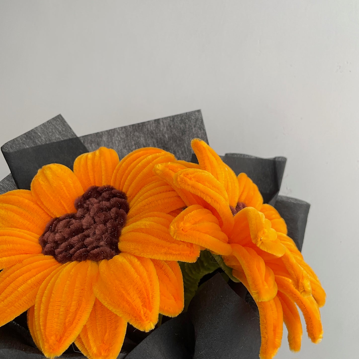 Heart Shaped Sunflowers | Ready Bouquet