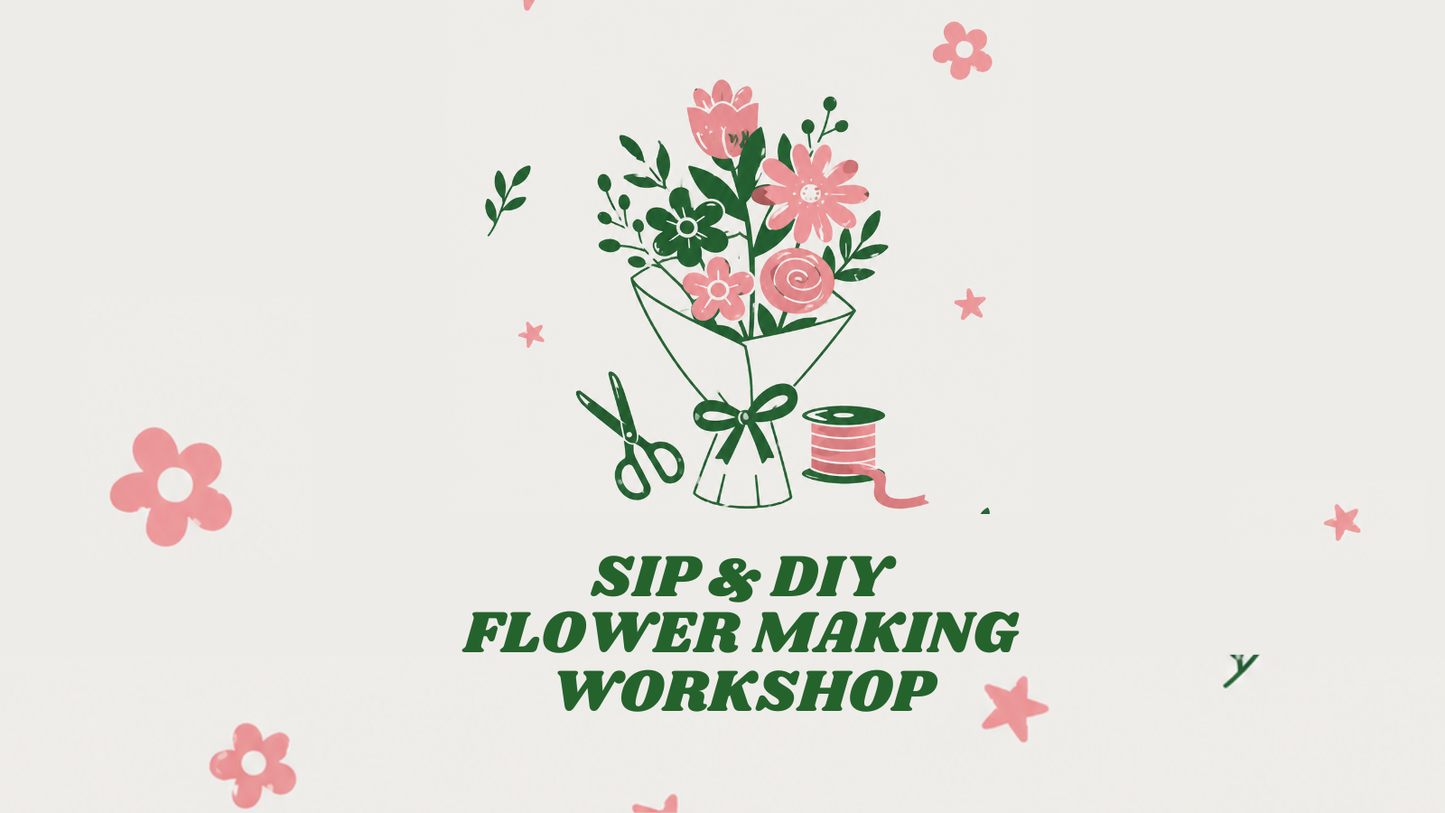 Sip & DIY: Flower Lamp Making Workshop by afzaai | 13th June