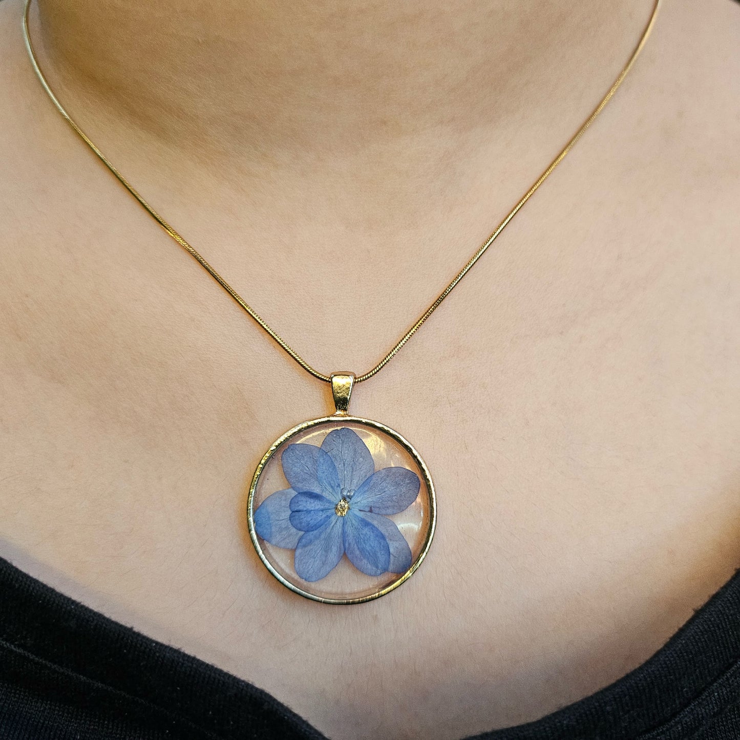 Hydrangea Pendant