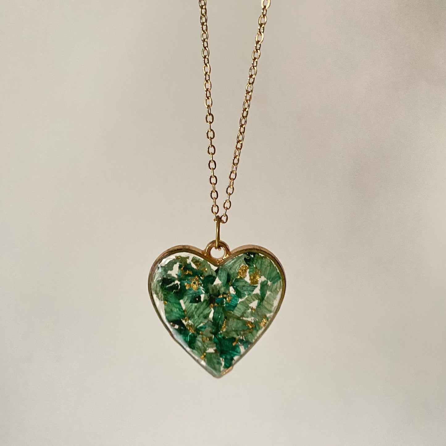 Green Heart Pendant