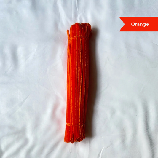 Orange Pipe Cleaners