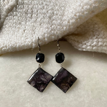 Classic Black Earrings