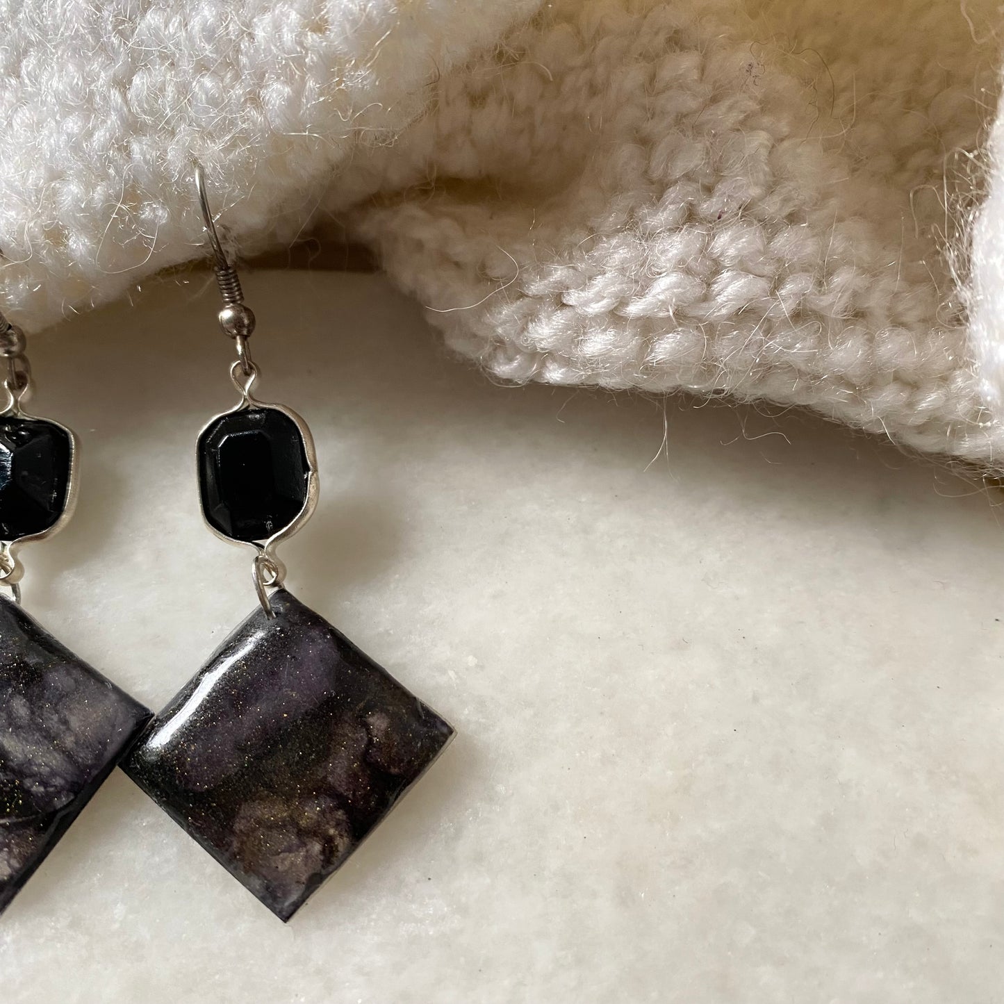 Classic Black Earrings