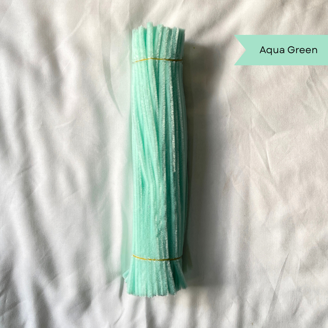 Aqua Green Pipe Cleaners