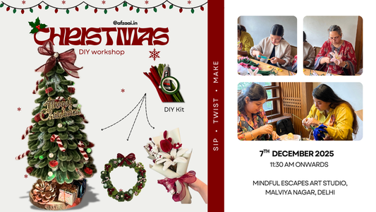 Sip & DIY: Christmas Themed Workshop by afzaai (Event Ended)