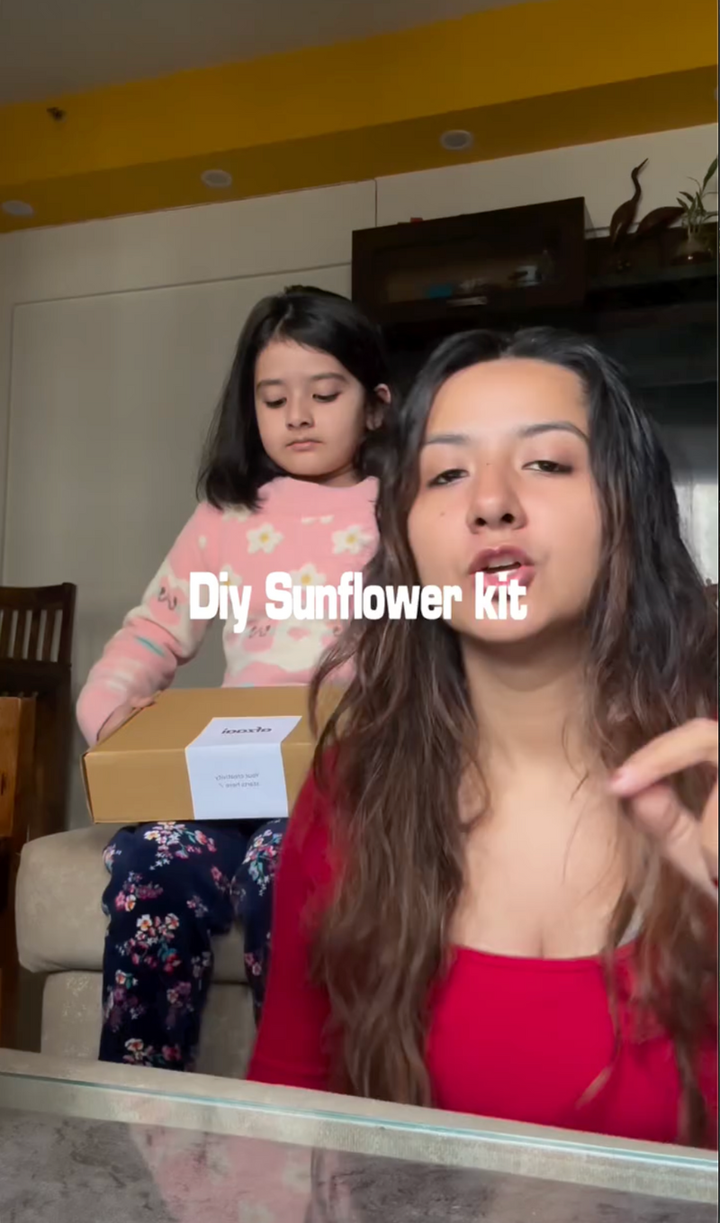 Twin Heart Sunflowers | DIY Kit