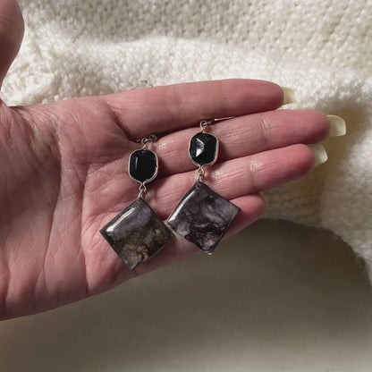 Classic Black Earrings