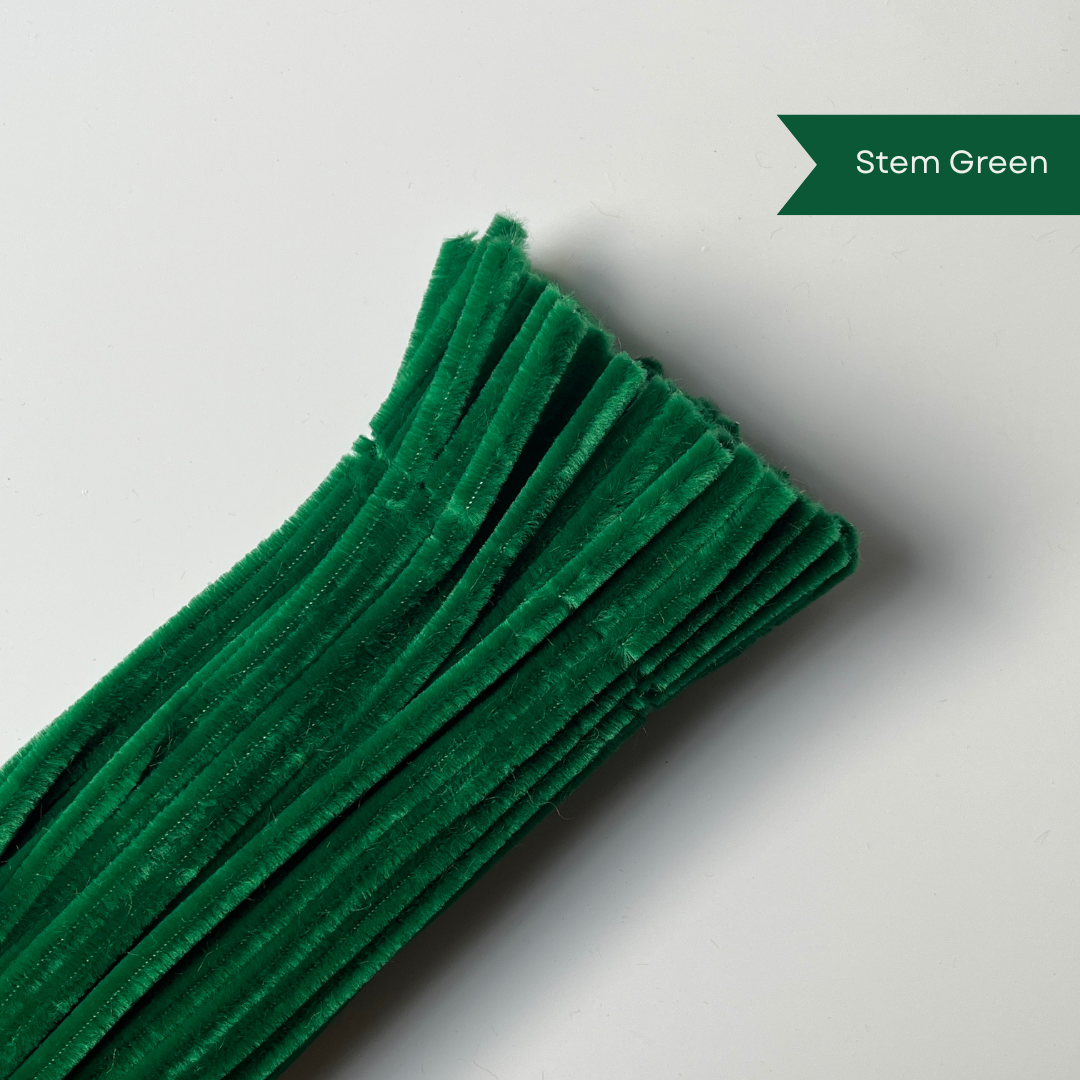 Stem Green Pipe Cleaners - 100 pcs
