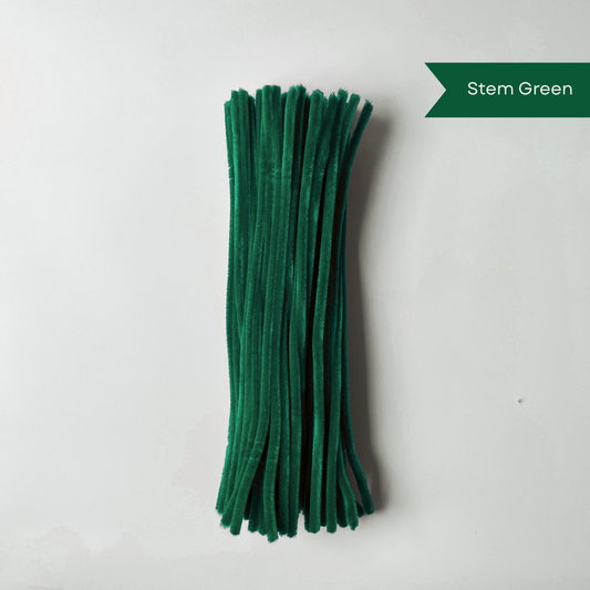Stem Green Pipe Cleaners - 100 pcs